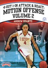 4-Out 1-In Attack & React Motion Offense, Volume 2