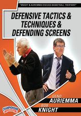 Defensive Tactics & Techniques and Defending Screens