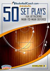 BasketballCoach.com Presents: 50 Set Plays for Attacking Man-to-Man Defense