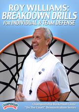 Roy Williams: Breakdown Drills for Individual and Team Defense