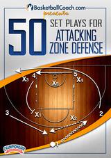 BasketballCoach.com Presents: 50 Set Plays for Attacking Zone Defense