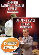 Vic Schaefer Basketball: Offense and Defense 2-Pack