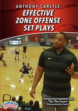 Effective Zone Offense Set Plays