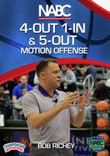 4-Out 1-In and 5-Out Motion Offense