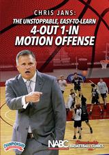 The Unstoppable, Easy-to-Learn 4-Out 1-In Motion Offense