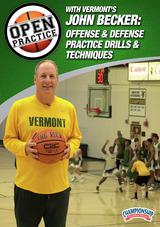 Open Practice with Vermont's John Becker: Offense & Defense Practice Drills & Techniques