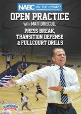 NABC On the Court Open Practice with Matt Driscoll: Press Break, Transition Defense & Full-Court Drills