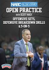 NABC On the Court Open Practice with Scott Nagy: Offensive Sets, Defensive Breakdown Drills & 5-on-5