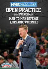 NABC On the Court Open Practice with Dave Richman: Man-to-Man Defense & Breakdown Drills