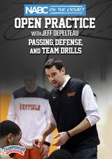 NABC On the Court Open Practice with Jeff Depelteau: Passing, Defense, and Team Drills