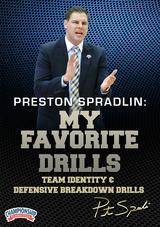 Preston Spradlin: My Favorite Drills for Basketball Practice (Team Identity & Defensive Breakdown Drills)