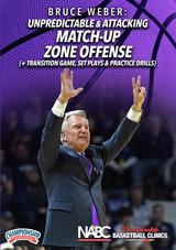 Unpredictable & Attacking Match-Up Zone Offense (+ Transition Game, Set Plays & Practice Drills)