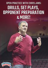 Open Practice with Chris Jans: Drills, Set Plays, Opponent Preparation & More!