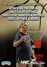 Open Practice with Matt Painter: Attacking the Rim in Half-Court Offense, Drills for Transition Defense, Press Offense & More!