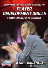 Open Practice with Jennie Baranczyk: Player Development Drills & Situational Plays & Actions