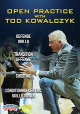 Open Practice with Tod Kowalczyk: Defense Drills, Transition Offense, Shooting and Conditioning-Centric Skills Drills