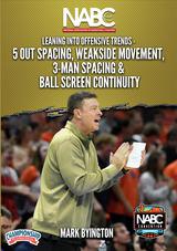 Mark Byington: Leaning Into Offensive Trends - 5 Out Spacing, Weakside Movement, 3-Man Spacing & Ball Screen Continuity