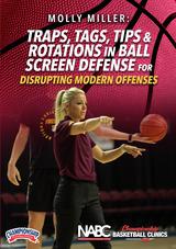 Molly Miller: Traps, Tags, Tips & Rotations in Ball Screen Defense for Disrupting Modern Offenses