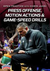 Open Practice with Chris Jans: Press Offense, Motion Actions & Game-Speed Drills