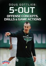 Doug Gottlieb: 5-Out Offense Concepts, Drills & Game Actions