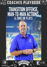 Transition Offense, Man-to-Man Actions, and Zone OB Plays Playbook
