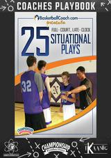 BasketballCoach.com presents: 25 Full-Court, Late-Clock Situation Plays Playbook