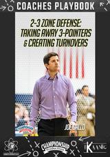 2-3 Zone Defense: Taking Away 3-Pointers & Creating Turnovers Playbook