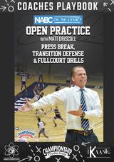 NABC On the Court Open Practice with Matt Driscoll: Press Break, Transition Defense & Full-Court Drills Playbook