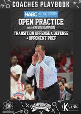 NABC On the Court Open Practice with Kelvin Sampson: Transition Offense & Defense + Opponent Prep Playbook