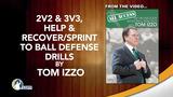 2v2 & 3v3, Help & Recover/Sprint to Ball Defense Drills with Tom Izzo