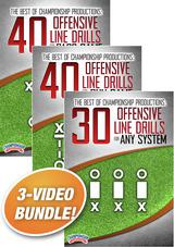 The Best of Championship Productions: Offensive Line Drills 3-Pack
