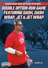 Hurricane Gun Option Offense: Double Option Run Game featuring Dash, Dash Wrap, Jet & Jet Wrap