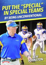 Put the "Special" in Special Teams by Being Unconventional