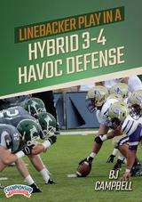Linebacker Play in a Hybrid 3-4 HAVOC Defense