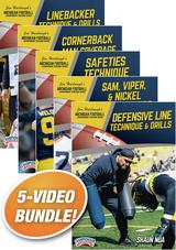 Michigan Football Series: Techniques & Drills for Defensive Position Play