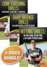Jan Weisberg: Drills for Baseball 3-Pack