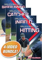 Drills & Skills For Baseball 4-Pack