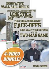 Skills and Strategies for Lacrosse 4-Pack