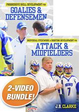 J.B. Clarke's Skill Development for Lacrosse 2-Pack