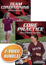 Corinne Desrosiers Practice Drills for Lacrosse 2-Pack