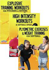 Exercises to Build a Softball Strong Player 3-Pack