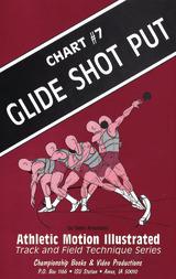 Glide Shot Put: Illustrated Technique Poster