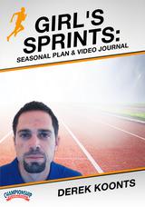 Girl's Track and Field Seasonal Plan & Video Journal Series                                                                     