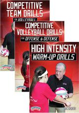 Competitive Volleyball Drills 3-Pack