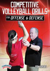 Competitive Volleyball Drills for Offense and Defense