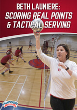 Scoring Real Points and Tactical Serving