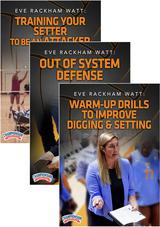 Eve Rackham Watt: Coaching Volleyball 3-Pack